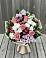 Букет цветов из: Альстромерии, Гвоздики, Розы и Хризантемы в Идринском