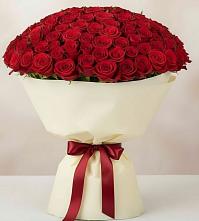 Букет 101 Красная роза Милано #REPLACE_PRED# Идринском