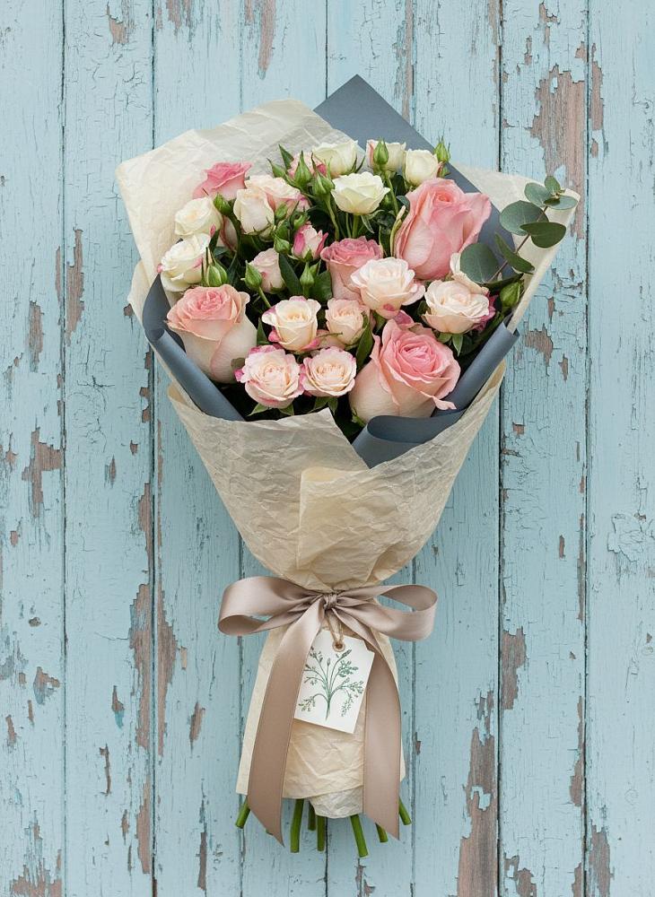 Букет цветов из: Розы в Идринском