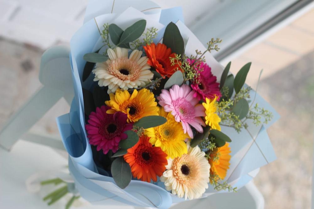 Букет цветов из: Герберы в Идринском