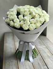 Букет 35 Белых роз в Идринском