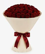 Букет 101 Бордовая роза Блэк Бакарра в Идринском