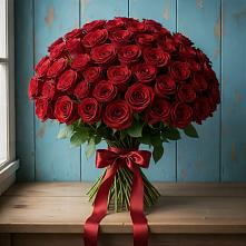 Букет Красные розы Блэк Меджик в Идринском