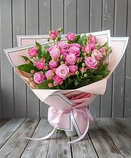 Букет Розовый кустик в Идринском