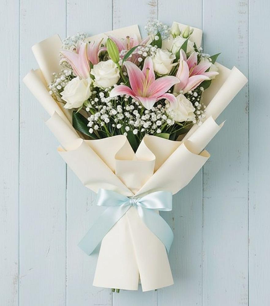 Букет цветов из: Лилии в Идринском