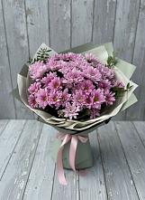 Букет цветов из:  Хризантемы #REPLACE_PRED# Идринском