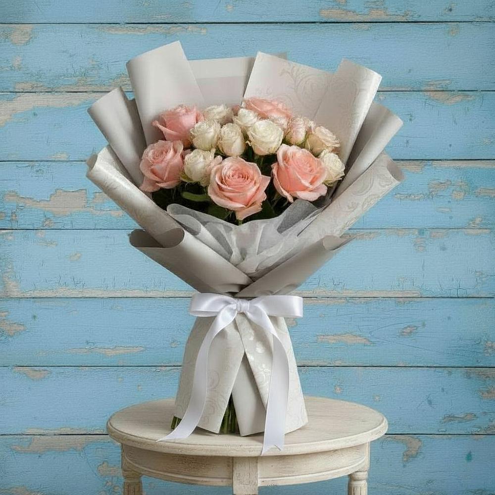 Букет цветов из: Розы в Идринском