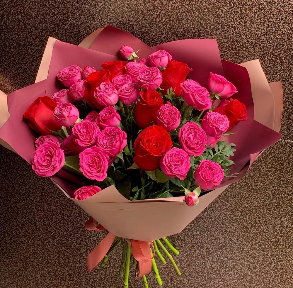 Букет В объятьях нежности в Идринском