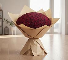 Букет 101 Красная роза в Идринском