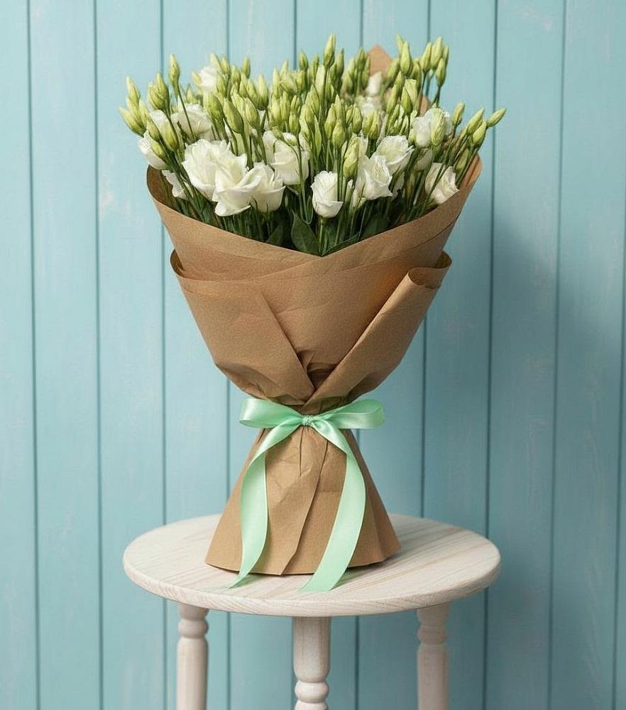 Букет цветов из: Лизиантусы в Идринском