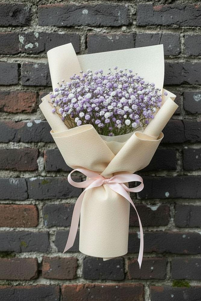 Букет цветов из: Гипсофила в Идринском