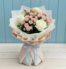 Букет цветов из:  Розы в Идринском