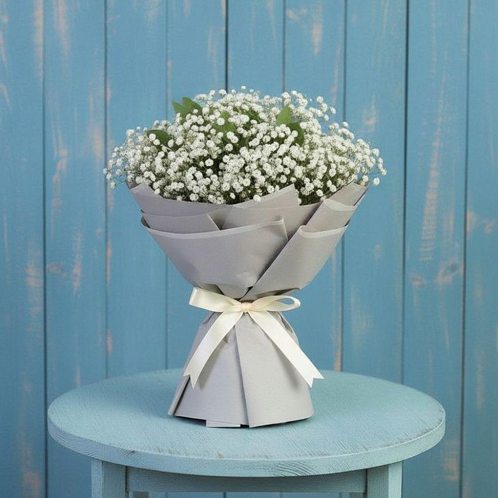 Букет цветов из: Гипсофила в Идринском