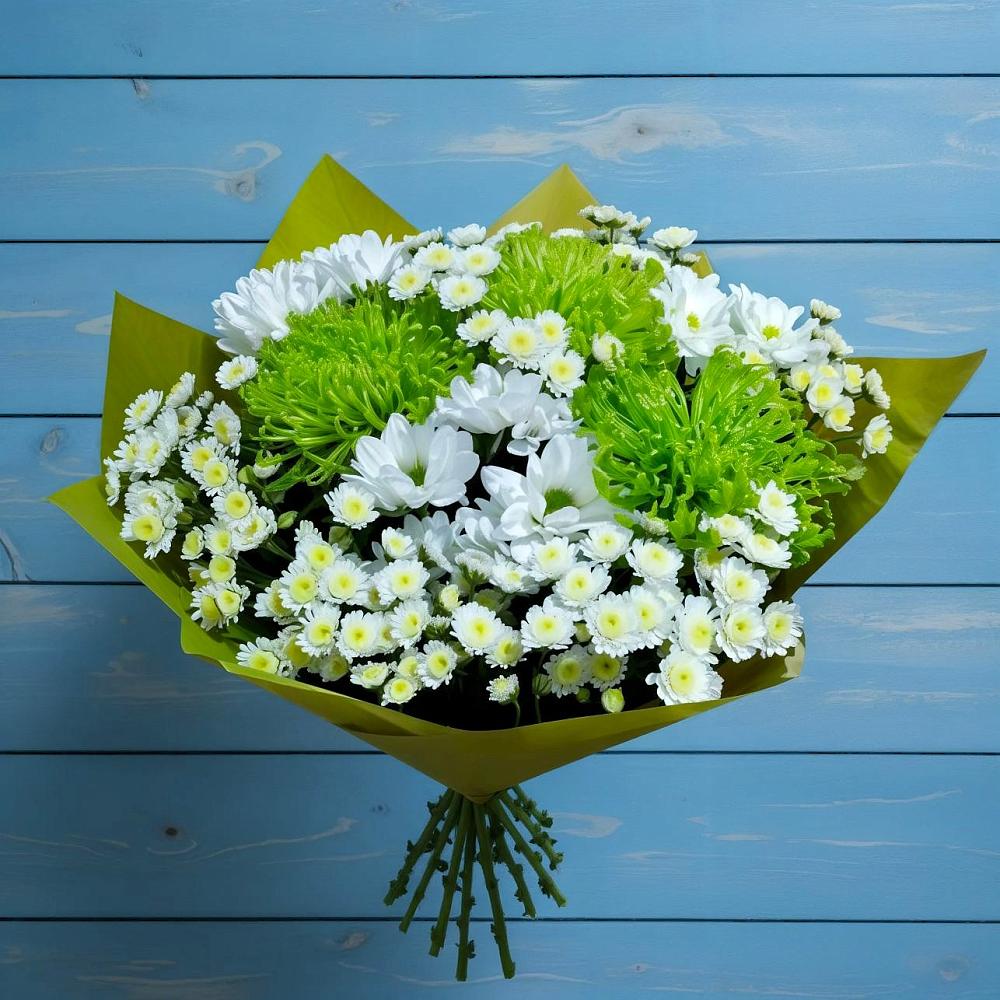 Букет цветов из: Хризантемы в Идринском