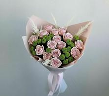 Букет цветов из:  Розы и Хризантемы в Идринском