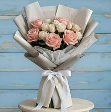 Букет цветов из:  Розы в Идринском
