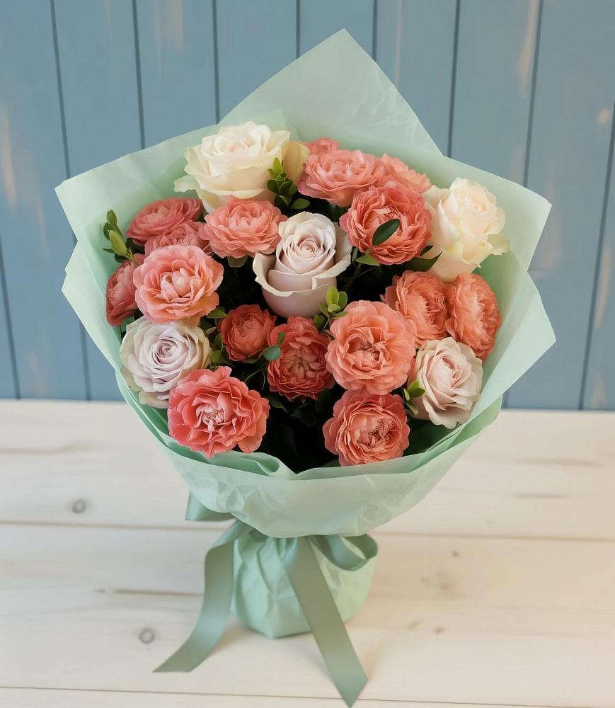 Букет цветов из: Розы в Идринском