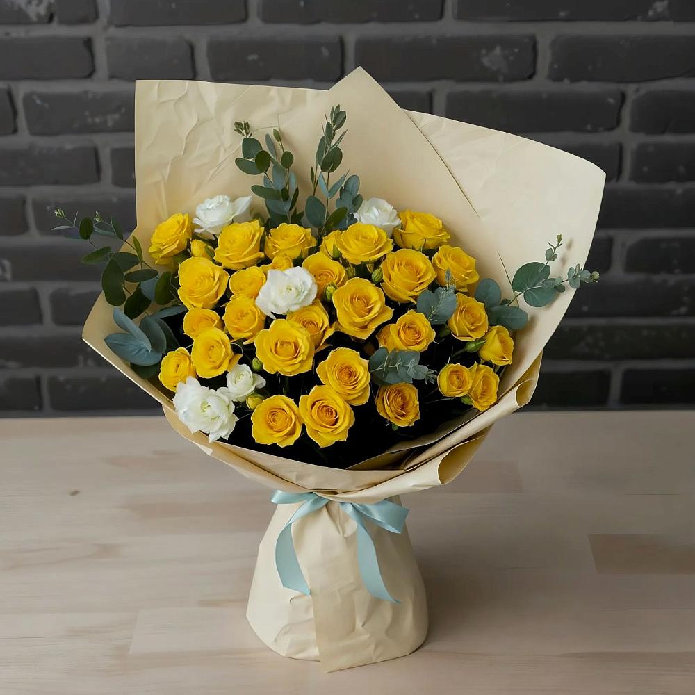 Букет цветов из: Розы в Идринском