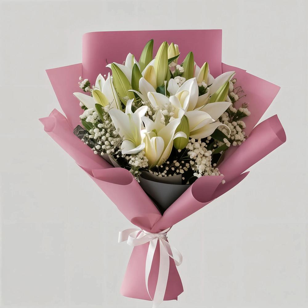 Букет цветов из: Лилии в Идринском