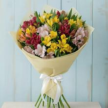 Букет цветов из:  Альстромерии в Идринском