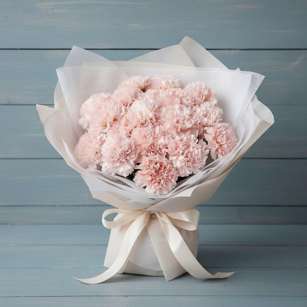 Букет цветов из: Гвоздики в Идринском