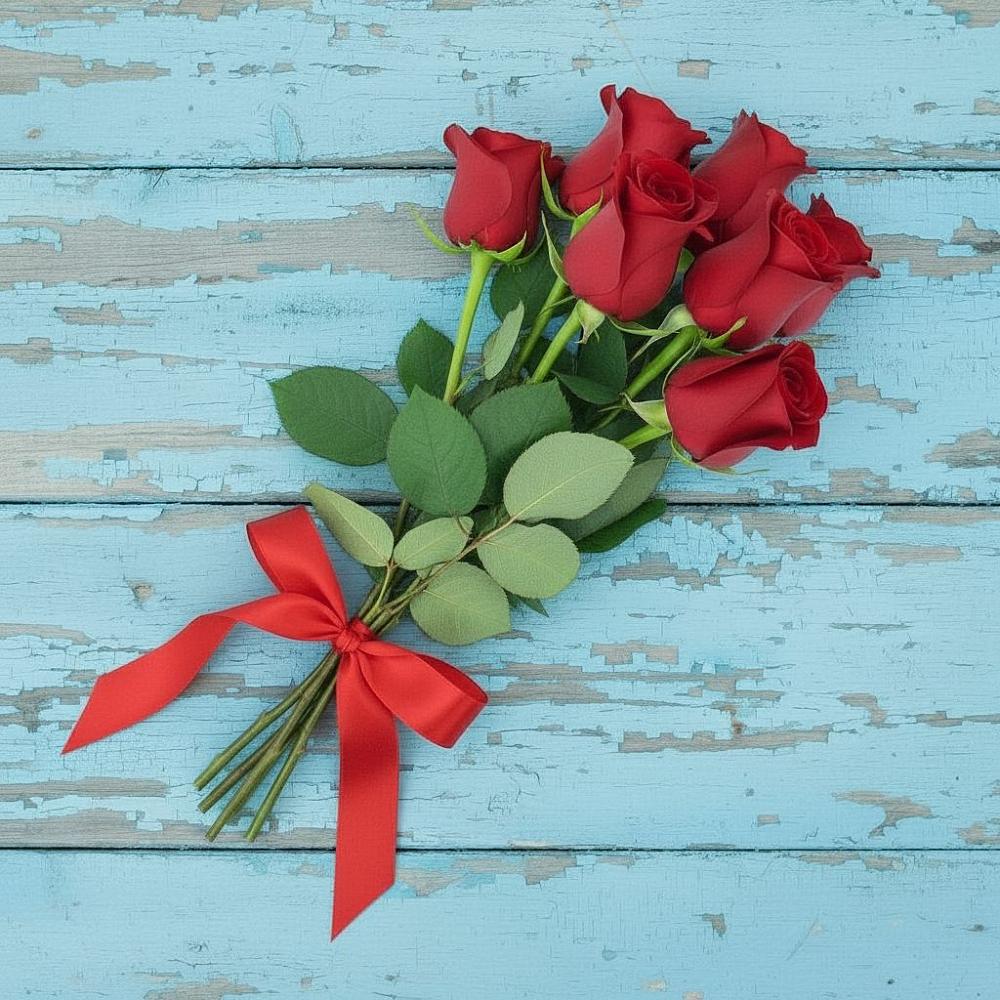 Букет Красные розы в Идринском