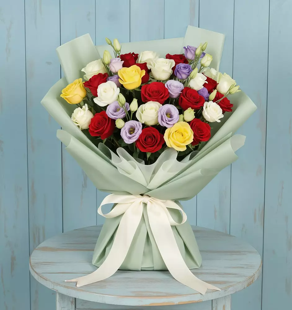 Букет цветов из: Розы в Идринском