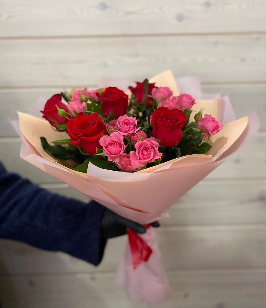 Букет цветов из: Розы в Идринском
